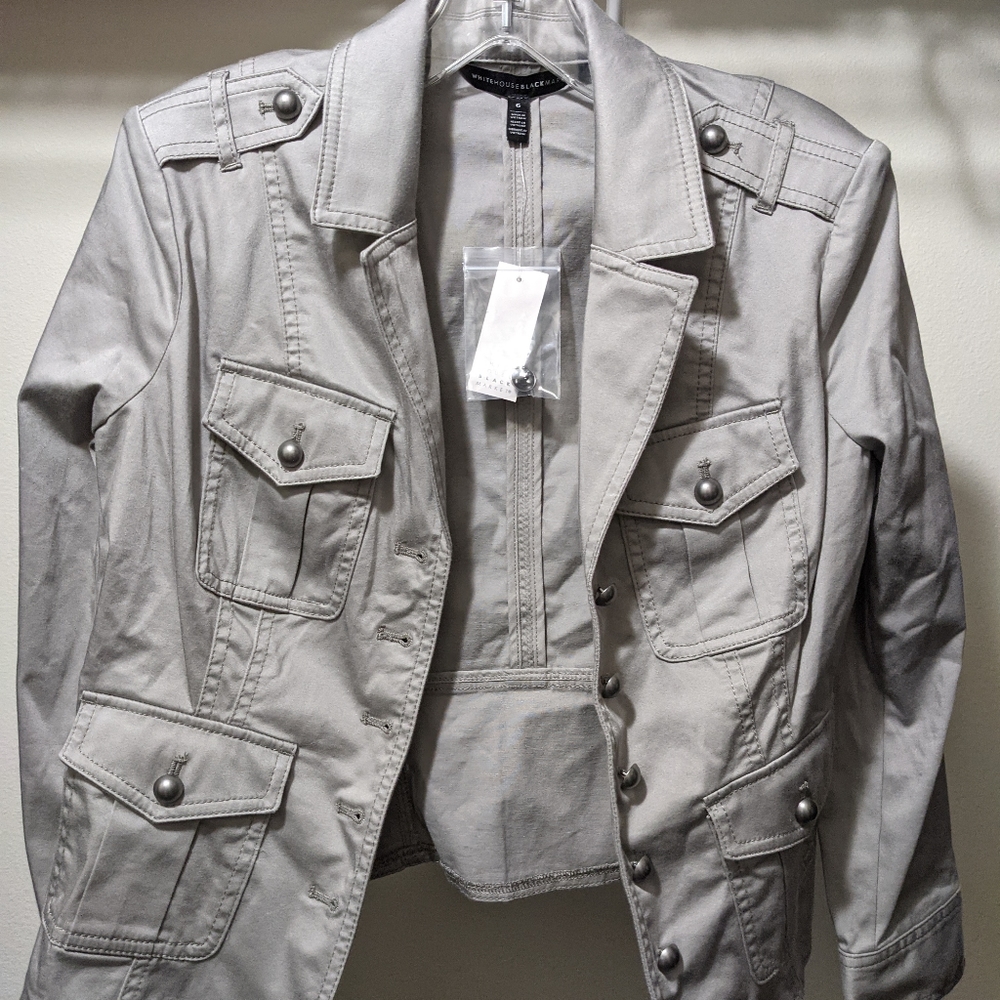White House | Black Market - Cropped Military Jack